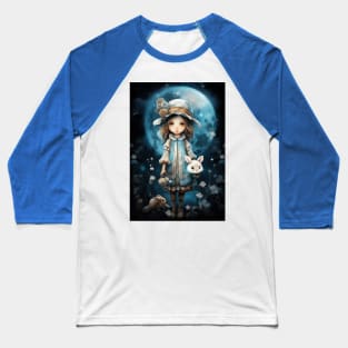 Moonlight Innocence Baseball T-Shirt